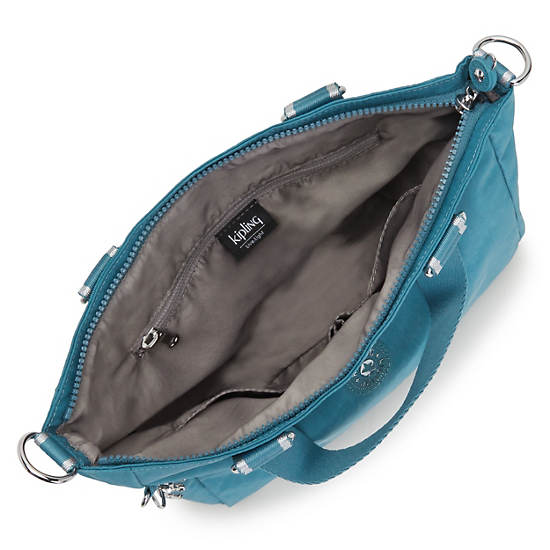 Kipling Venla Tote Bags Ocean Teal | CA 1478WN